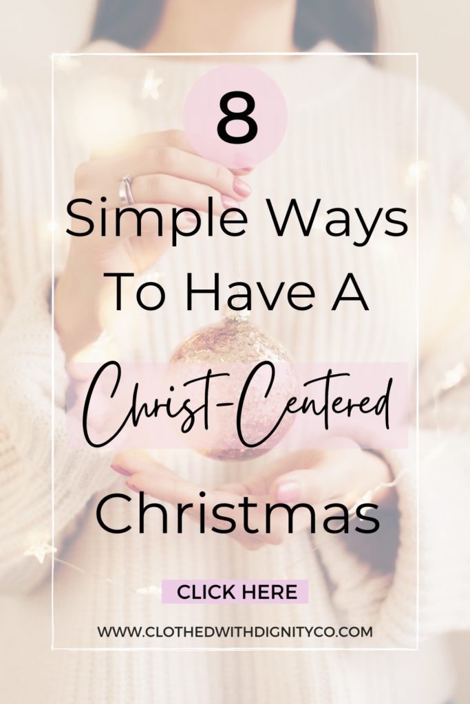 Christ-centered Christmas